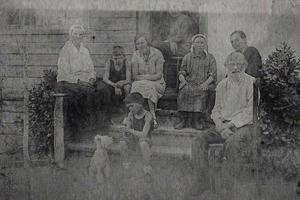 A sampling of some of the historic family photographs collected for "My Ukraine."